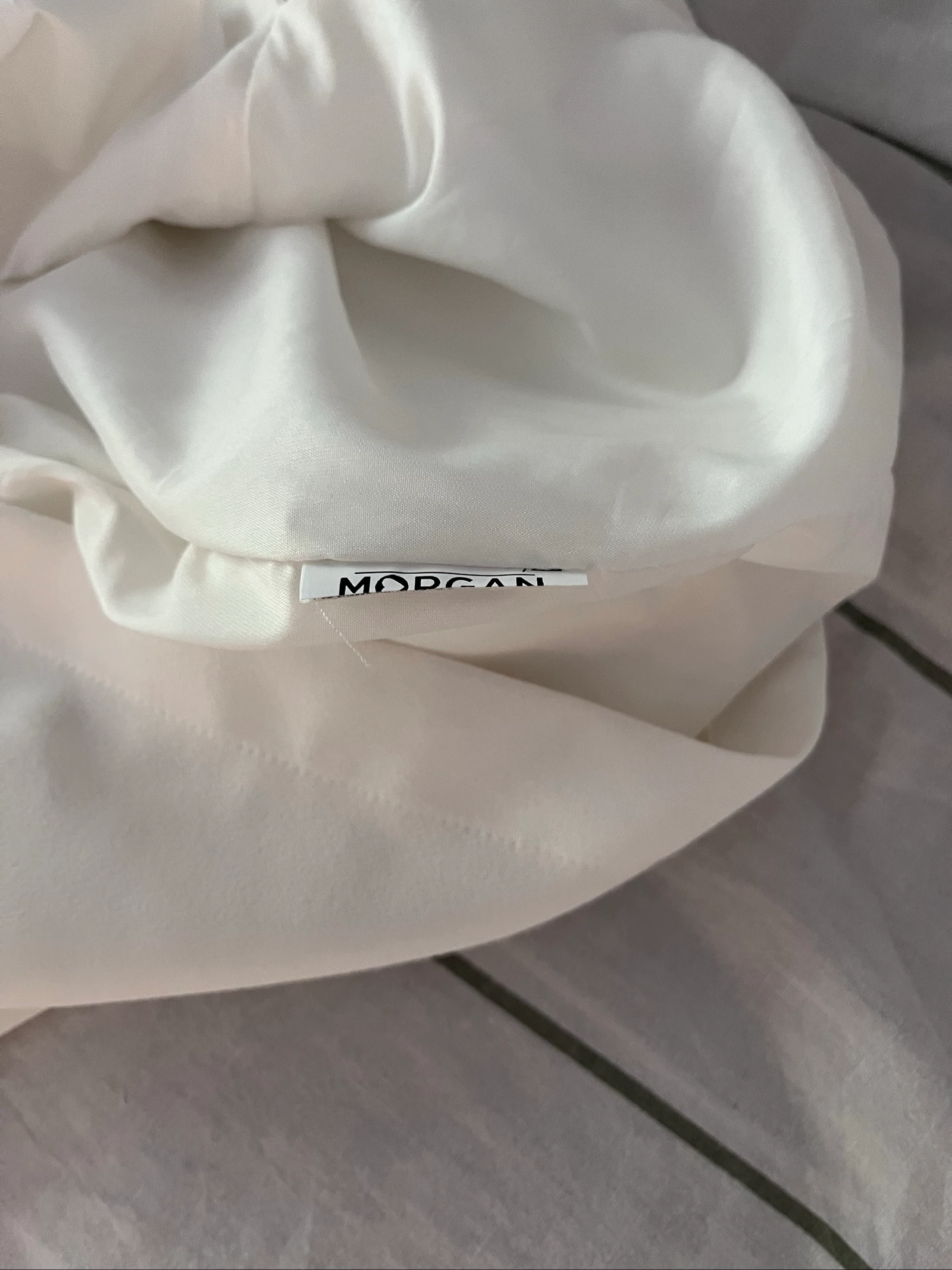 Vestido branco Morgan tamanho 38 – photo 4